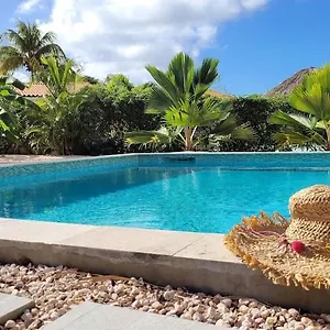 Villa Dushi Arembos, 6 Persons, Private Pool, Comfortable Car, Tropical Garden, Grote Berg